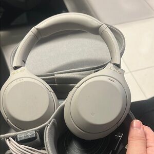 Sony Gray Over-Ear Headphones with Plush Padding

Sony W1000XM4